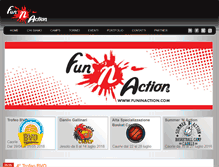 Tablet Screenshot of funinaction.com